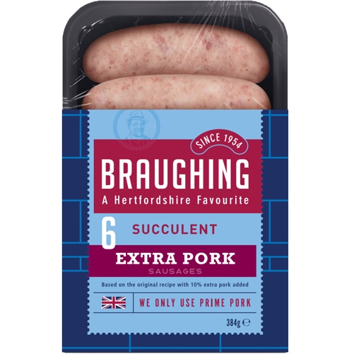 Braughing Extra Pork Sausages